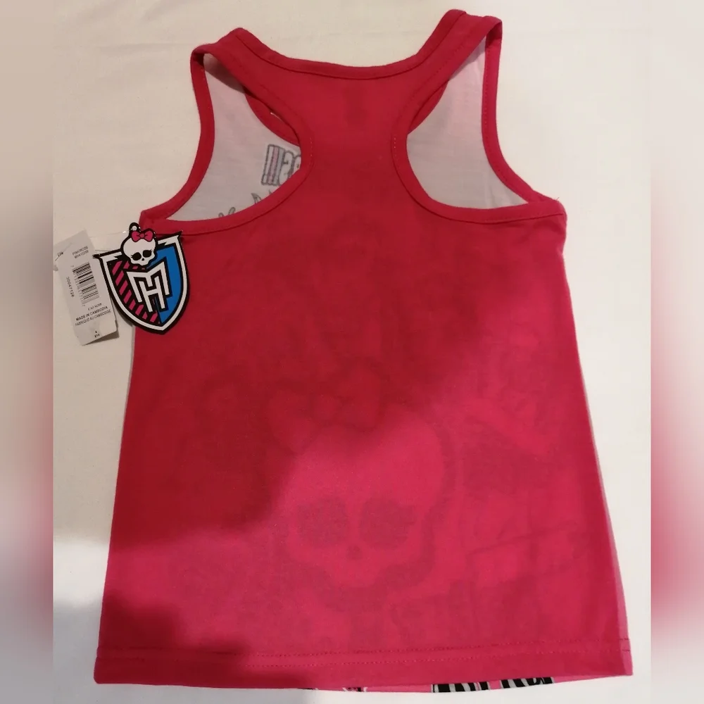 Monster High Girls Two-piece Pajama Set NWT Size 4 - Picture 9 of 9